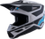 Alpinestars - Sm3 Heat Helmet Silver/blue/black Matt Sm - 8301026-1949-S