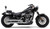 Cobra - 3" Nh Series Slip-ons Chrome Softail 18-24 - 6048