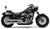 Cobra - 3" Rpt Slip-ons Chrome Softail 18-24 - 6057