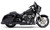 Cobra - Powrflo 2-1 W/billet Tip Black Flh/flt 17-25 - 6451RB