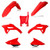 Cycra - 5 Piece Body Kit Red/black - 1CYC-9431-00