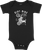 Dbk - 12 O'clock Onesie Black Newborn - BO-12OCLOCK-NB