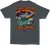 Dbk - Boneyard Tee Charcoal Md - AT-BONEYARD-CH-M