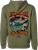 Dbk - Boneyard Youth Hoodie Military Green Ym - YH-BONEYARD-GRN-M