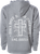Dbk - Multiply Zip Hoodie Gunmetal Heather Sm - AHZ-MULTIPLY-GUN-S