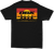 Dbk - Sunday Stripe Tee Black Sm - AT-SUNDAYSTR-S