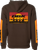 Dbk - Sunday Stripe Yth Hoodie Brown Ym - YH-SUNDAYSTR-BRN-M