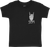 Dbk - Training Wheels Toddler Tee Black 2t - TT-TRAININGWH-2T