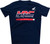 D-cor - Honda Hrc2 Tee Navy Lg - 80-130-3
