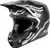 Fly Racing - Formula S Carbon Byte Helmet Black Carbon/grey/silver 2x - 73-44502X