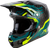 Fly Racing - Formula S Carbon Byte Helmet Black Carbon/teal/lime Xs - 73-4453XS