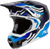 Fly Racing - Formula S Carbon Byte Helmet Blue Carbon/blue/white Xs - 73-4452XS