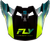 Fly Racing - Formula S Carbon Byte Visor Black Carbon/teal/lime Yl/sm - 73-4453VS