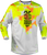 Fly Racing - Kinetic Blur Jersey White/hi-vis/orange Sm - 380-423S