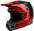Fly Racing - Kinetic Dbk Helmet Black/red/grey Xl - 73-2005X