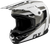 Fly Racing - Kinetic Sync Helmet White/black/grey Md - 73-2001M