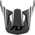 Fly Racing - Kinetic Verdict Helmet Visor Grey/black/white Xs/sm - 73-8720VS