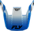 Fly Racing - Rayce Sonar Helmet Visor Blue/white/black Xs-lg - 73-3652VM