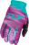 Fly Racing - Women's Lite Gloves Pink/turquoise Lg - 379-612L