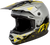Fly Racing - Youth Kinetic Drip Helmet Grey/black/yellow Yl - 73-8679YL
