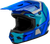 Fly Racing - Youth Kinetic Scrap Helmet Blue/light Blue/grey Yl - 73-2007YL