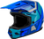 Fly Racing - Youth Kinetic Scrap Helmet Blue/light Blue/grey Ym - 73-2007YM