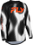 Fly Racing - Youth Kinetic Torch Jersey Black/white/orange Yl - 380-525YL