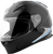 Gmax - Ff-49 Syth Helmet Black/silver Blue Md - F1498435