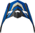 Gmax - Mx-46 Cyclus Visor Black/blue Md-2x - G046948