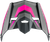 Gmax - Mx-46 Cyclus Visor Matte Grey/pink Md-xl - G046974