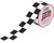 Isc - Black & White Straight Checker Board Tape 2"x45' - RT5001