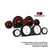 Koso - Hd-03x 4 Piece Gauge Kit Touring 14-23 - BA064930