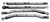 Modquad - High Clearance Radius Rods Blk - RZR-RRHC-PRO-R-BLK