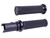 Odi - Lock-on Ruffian Grips Black/black Cvo `23-24 - V30HTCB-B