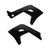 Polisport - Radiator Scoops Restyling Black - 8506400002