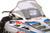 Powermadd - Cobra W/s Mid Clr/checker 14" Pol Wedge Hood - 11132