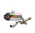 Pro Circuit - T-6 Stainless System W/carbon Cap - 0112630F