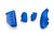 Puig - Rubber End Replacement Frame Slider Pro 2.0 Pr Blue - 20872A