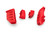 Puig - Rubber End Replacement Frame Slider Pro 2.0 Pr Red - 20872R