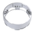 Raceline - 1" Cap Extension  Silver Fits 4x156/137 - CPR-A14S-156E