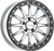Raceline - Alpha Hyper 15x7 5x114.3 +25 Silver W/ Black Ring - A14SB-57012+25