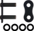 Rk Excel - Master Link 520maxo Black Rivet M/l - 520MAXO-RL-B