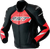 Rst - Tractech Evo D3o Jacket Blk/flo Red Leather Xl - 103635F.RED-46