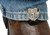 Ryder Clips - Clips For Stirrup/strap Boots Heart/skull Chrome - HSSC-FC