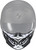 Scorpion Exo - Covert Face Mask Skull Black/white - 52-546-18