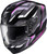 Scorpion Exo - Exo-r330 Full Face Helmet Saga Black/pink/purple Xs - 33-2112