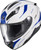 Scorpion Exo - Exo-r430 Full Face Helmet Cutlass White/blue Lg - 43-3125