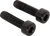 Sedona - 5/4.5 Center Caps Screws M4x14 M4x14-2pcs Black - 570-9115