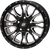 Sedona - Fusion Wheel 15x7 5+2 5/4.5 Gloss Blk/machined - 570-9109