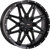 System 3 - St7 Wheel 20x7 4+3 (+10mm) 4/137 & 4/156 Gloss Black - 20S3-7135